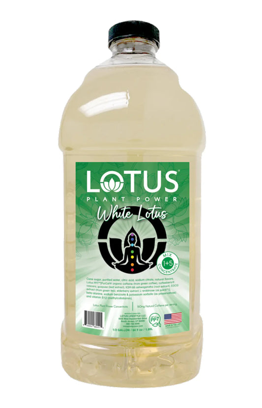 Lotus Plant Energy - White