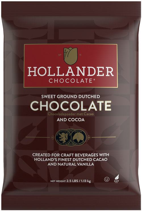 Hollander Sweet Ground Dutched Chocolate Powder